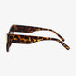 Rhinestone Trim Cat-Eye Sunglasses