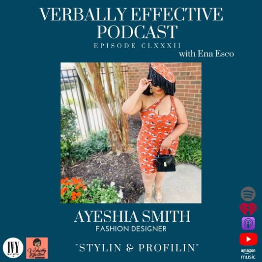 Listen to AyeshiA share her journey with Ena Esco on Verbally Effective Podcast