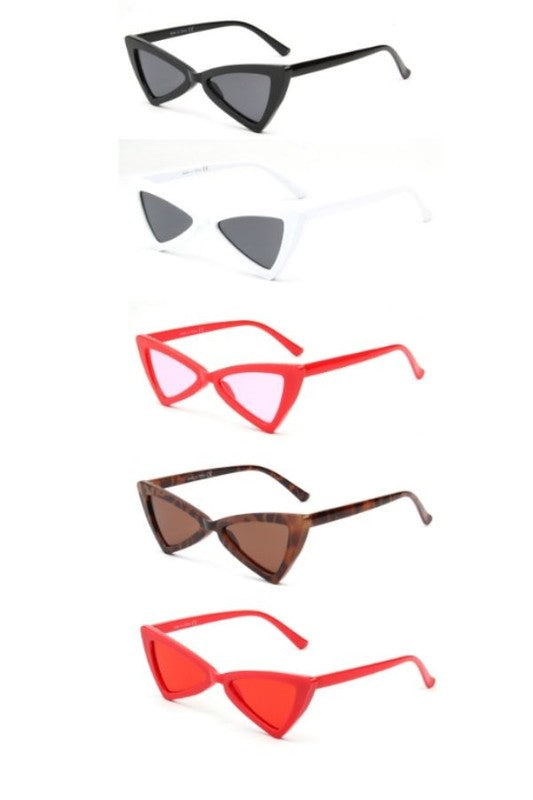 Triangle Cat Eye Fashion Sunglasses
