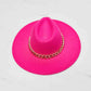 Fame Keep Your Promise Fedora Hat in Pink